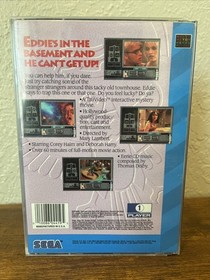 SEGA CD DOUBLE SWITCH GAME COMPLETE CIB REG REGISTRATION CARD BROKEN CASE