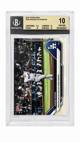 2025 Topps Now Shohei Ohtani #160 BGS 10 Pristine Dodgers