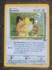 Meowth 10 GameBoy Promo Black Star Pokémon Card