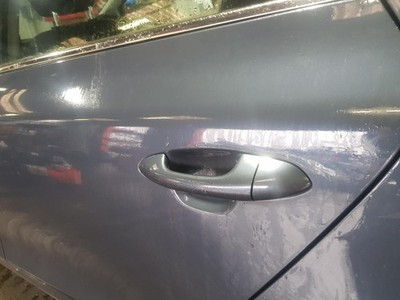 Kia Ceed Mk2 JD 12-18 NS Passenger Left Rear Door Handle D7U Planet Blue A74172