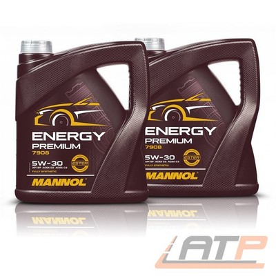 8 L MANNOL ENERGY PREMIUM 5W-30 MOTORÖL FÜR MB 229.52 BMW LL-04 VW RN0710 