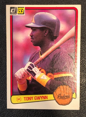 Tony Gwynn 1983 Donruss #598 Baseball Trading Card ROOKIE RC!