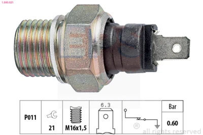 EPS 1.800.021 Oil Pressure Switch for CITROEN,FORD,PEUGEOT,ROVER - Bild 1 von 3