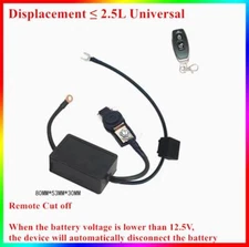 Universal SET Battery Disconnect Cut Off Isolator Master Switches Remote Control
