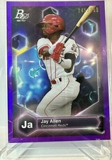 2022 Bowman Platinum Jay Allen #PE-5 Purple /250 Precious Elements Insert - Reds
