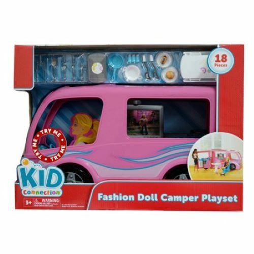 barbie doll camper set