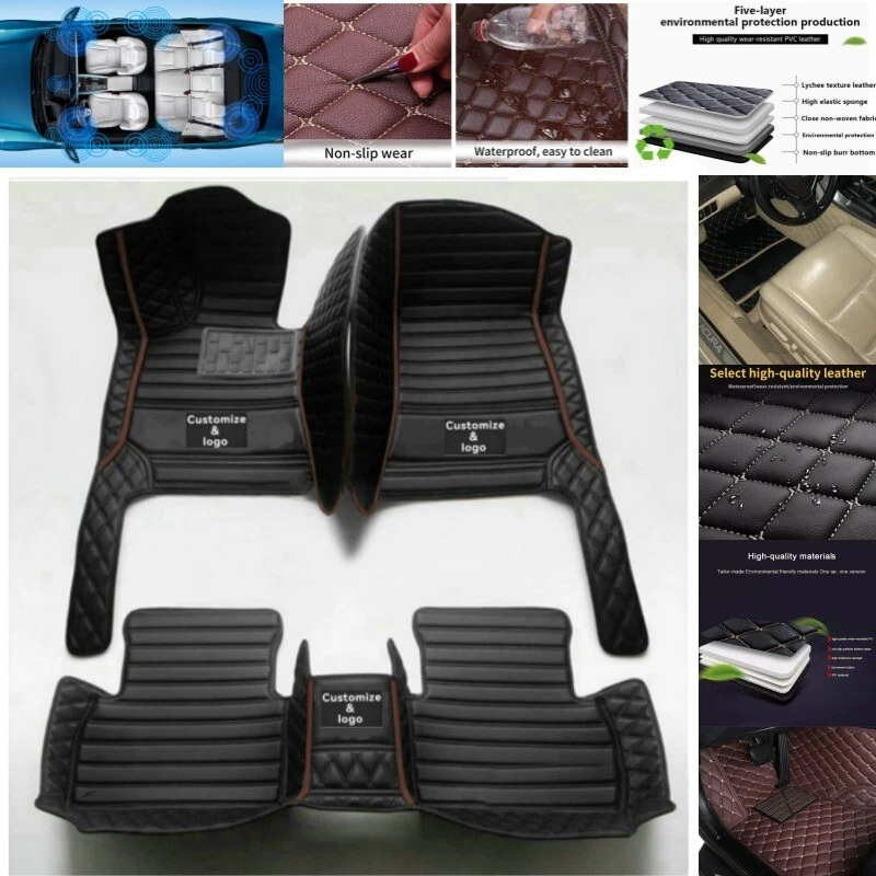 For Mercedes-Benz E200 E250 E300 E350 E400 E450 E550 Car Floor Mats Auto Custom Foto 3 de 4