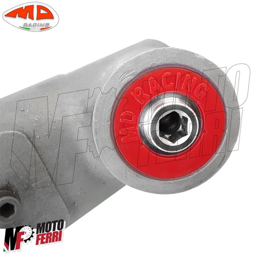 MF4068 Silent Block Soporte Motor MD Racing Rojo Vespa 50 125 Especial ET3 PK - Imagen 2 de 7