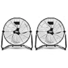 Simple Deluxe 18 Inch 3-Speed Velocity Heavy Duty Metal Industrial Floor Fans.