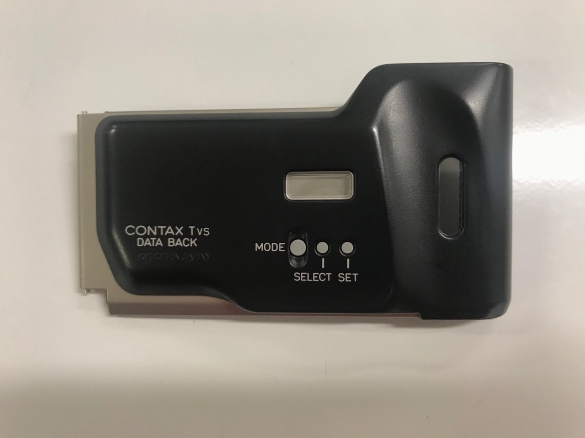Contax TVS data back with box | eBay