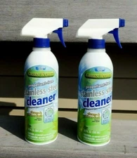2~ Champion Sprayon Green World Stainless Steel Cleaner Propellant-Free 12 fl oz