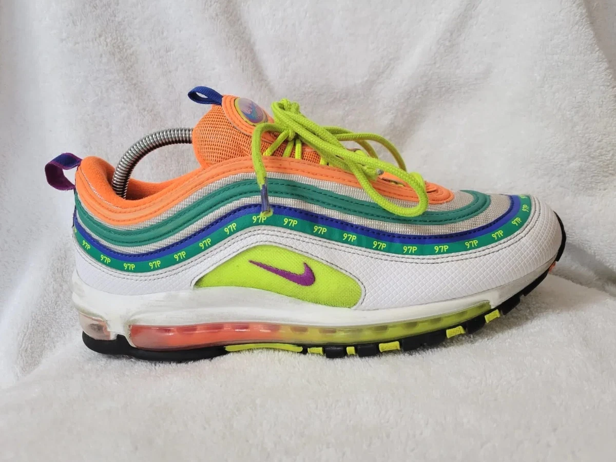 Nike Air Max 97 On Air London Summer Of Love CI1504 100 Sz 9.5 Womens Sz 11 BOX