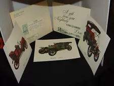 1950's Cities Service Gasoline Early Automobile Prints Complimentary Gift w/Env.