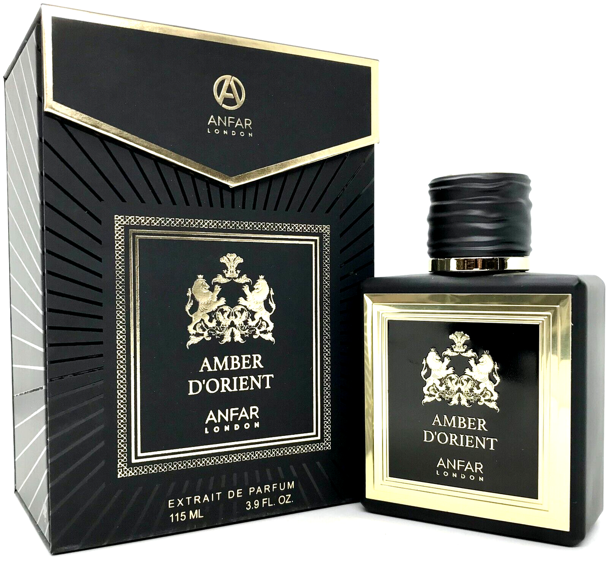 Anfar London Herren Parfum – 100 Ml Extrait De Parfum – Leder, Oud & Holziger Duft