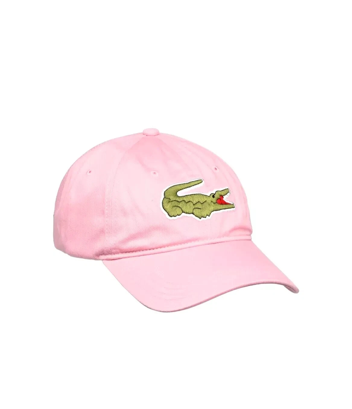 Lacoste Baseball Cap Pink Mens Large Croc Logo One Size RK4711