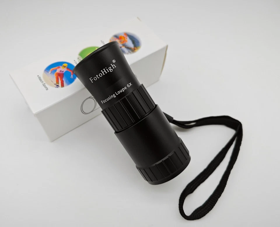 Diopter 6x Magnifier Loupe for Ground Glass Focusing Large Format Camera - Image 3 of 4