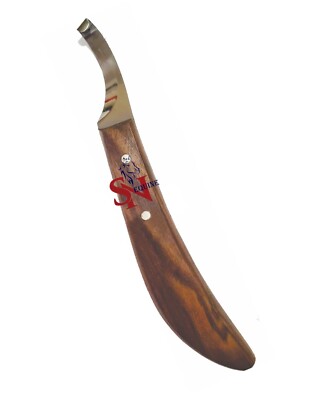 Farrier Hoof Knives Right Handed Razor Edge Sharped Stainless Steel