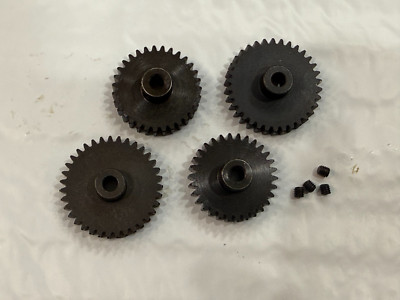 4Pcs  RC MOD1 5mm Bore Hardened Steel Pinion Gears: 30T, 31T, 32T, 33T
