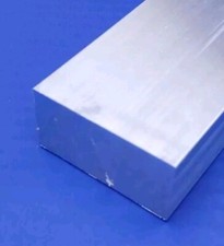 1.5" x 3" x 8" long 6061 Aluminum Flat Bar Solid Stock Plate Machining T6511