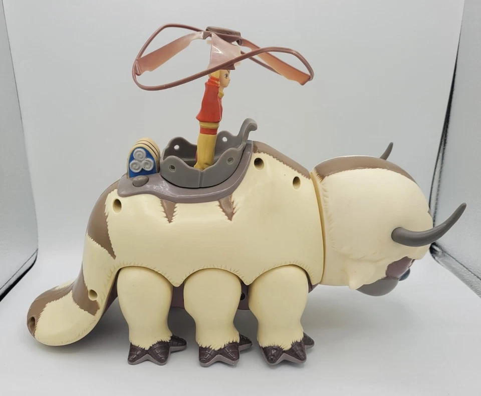 Avatar The Last Airbender Air Launching 玩具 美泰 2005 Appa Aang 复古作品 — 第 2/4 张图片