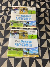 Nintendo Wii No Game Wii Sports Sleeve And Manual Only