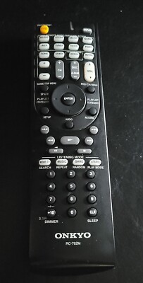 ONKYO Receiver Remote RC-762M NO BATTERIES 