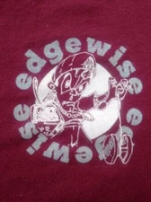 Edgewise United States Tour 1991 T-Shirt Hardcore Straight edge XL Vintage Tee