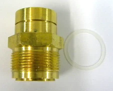 Rochester 1"-20x5/8"18  Fuel Inlet Fitting 2&4 BBL Carburetor OEM #7024281 Brass