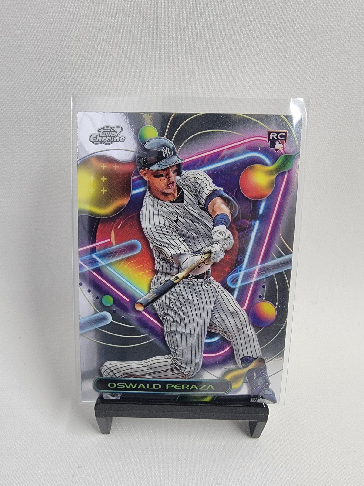 OSWALD PERAZA 2023 Topps Cosmic Chrome #84 New York Yankees Rookie RC