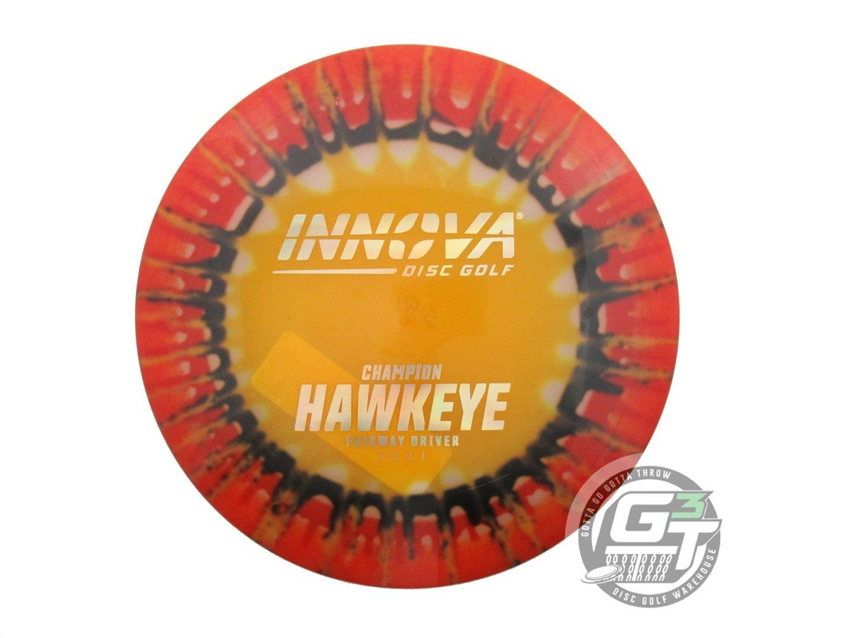 ホークアイ　ドミノ NEW Innova I-DYE Champion Hawkeye 173-175g Red Burst Fairway