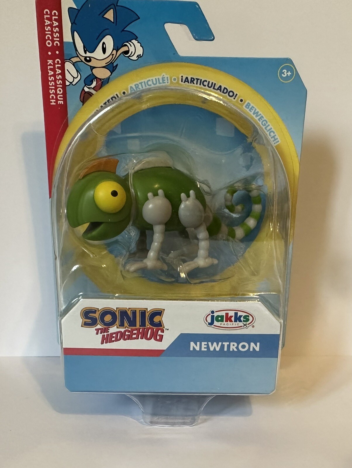 Sonic The Hedgehog 6.35cm Newtron Figure Brand New