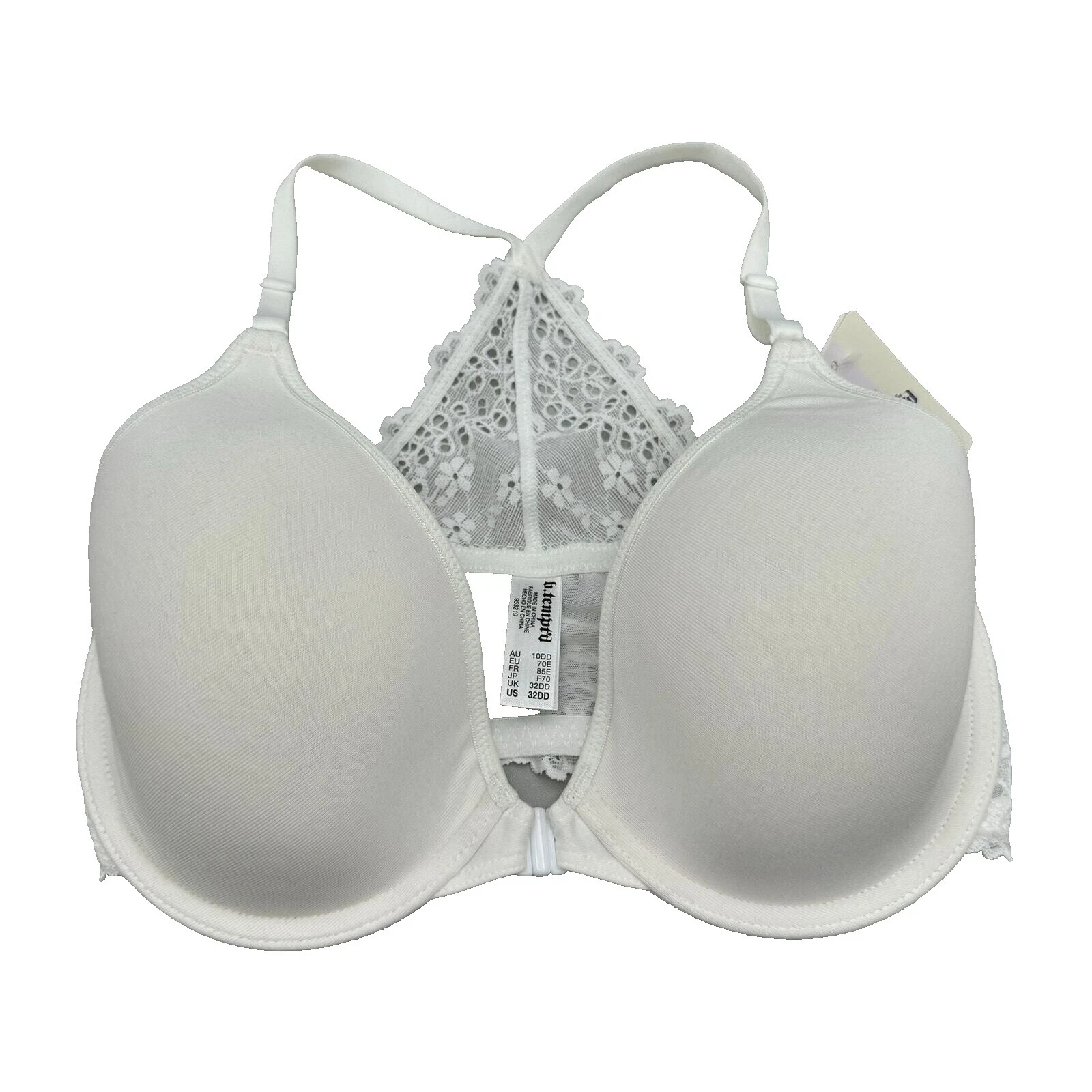 B. tempt 'd blanco Bras y Bra Sets para Mujeres