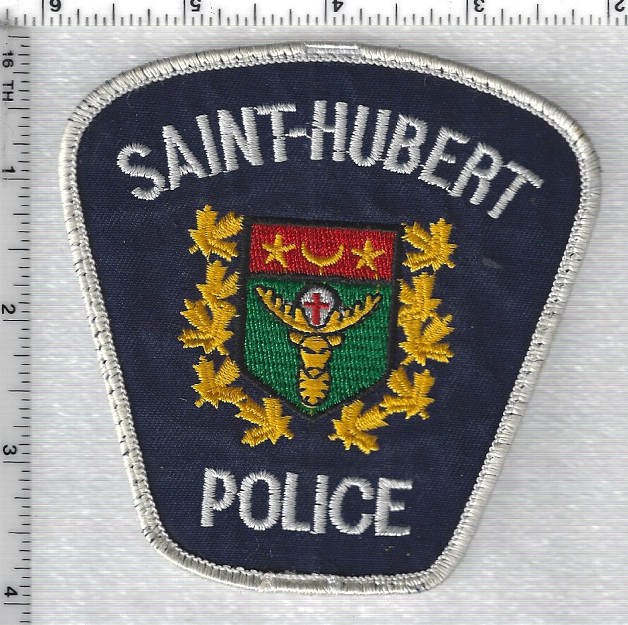 SaintHubert Police (Quebec, Canada) Shoulder Patch eBay