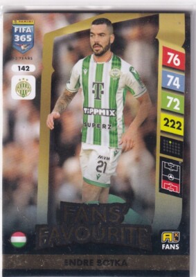 Panini Adrenalyn XL FIFA 365 2025 No. 142 Endre Botka Fans' Favourite