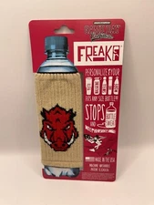 Arkansas Razorbacks Freaker USA Fits Every Bottle / Can Insulator Koozie
