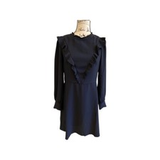 NWOT ANN TAYLOR Women’s Black Dress Lined 8P 8 Petite