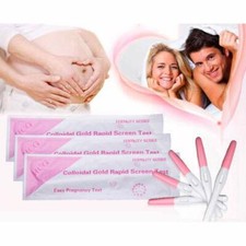 5 x Schwangerschaftstest zum Nachweis Urin Test Stick Safe Test Tool mit Frau