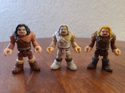 Fisher Price Imaginext Series Blind Bag T REX ICE AGE CAVEMAN FIGURES Lot 