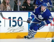 Sam Carrick Toronto Maple Leafs Signed 8x10 Matte Photo JSA Authenticated
