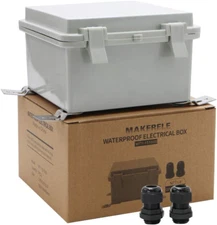 Weatherproof Outdoor Box Electrical with Wall Bracket