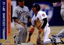 2014 Binghamton Mets Eastern League Champions Choice #10 Darrell Ceciliani Card