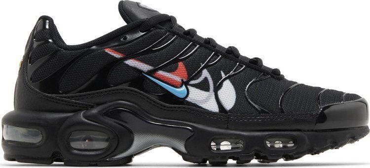 Nike Air Max Plus Multi Swoosh - Black Bright Crimson for Sale