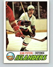 (HCW) 1977-78 O-Pee-Chee #144 Jean Potvin  New York Islanders V13905