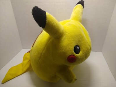 Pokémon Pikachu Jumbo 16â Plush Nintendo Hasbro Big Ball Doll Vintage Rare 76930578346 | eBay