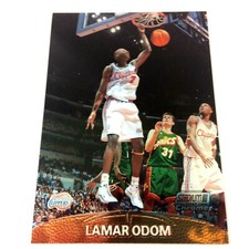 Lamar Odom 1999-00 Topps Stadium Club Chrome Rookie Card #135 NBA LA Clippers. rookie card picture