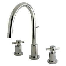 Kingston Brass KS892.DX Concord 1.2 GPM Widespread Bathroom - Nickel