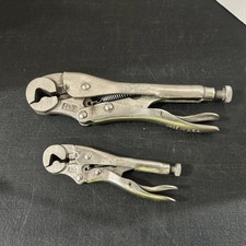 2-Petersen Vise-Grip 7LW 4 LW Locking Pliers Nut Wrench MADE IN USA Dewitt NE