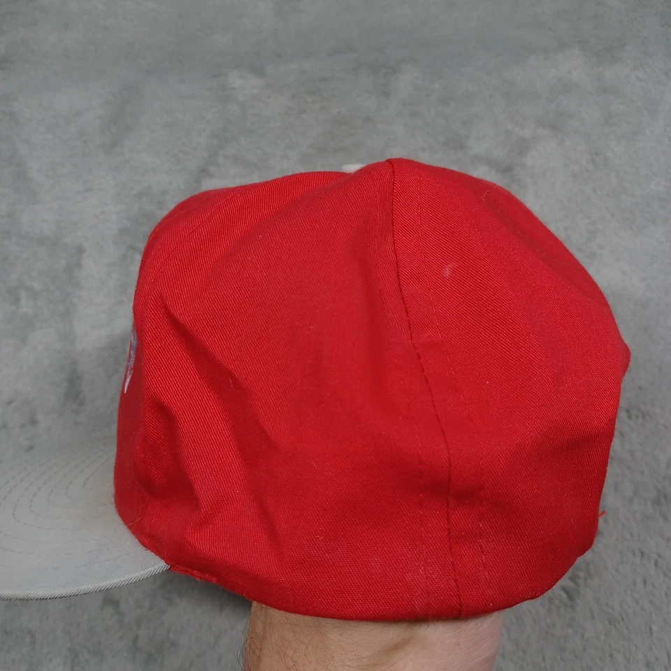 Chapéu Masculino Vintage Ohio State Buckeyes OSFA Snapback Signature Vermelho - Imagem 3 de 4