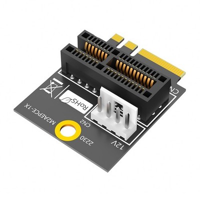 M.2 NGFF Key +E/E zu PCI-E 1X Adapter PCI Express 1X Konverterkarte mit 8691