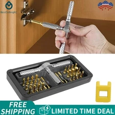 Screwdriver 30 in 1, Magnetic Screwdriver Set with T Ratchet Handle Repair Tool